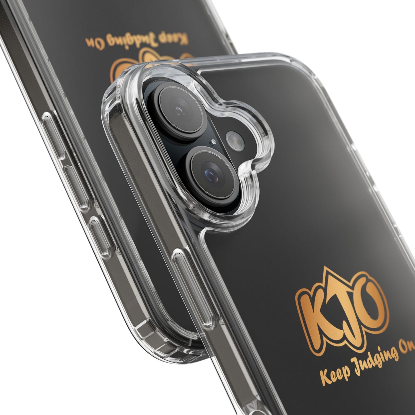 Keep Judging On Custom Clear Phone Case
