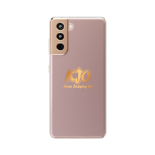 Keep Judging On Custom Clear Phone Case