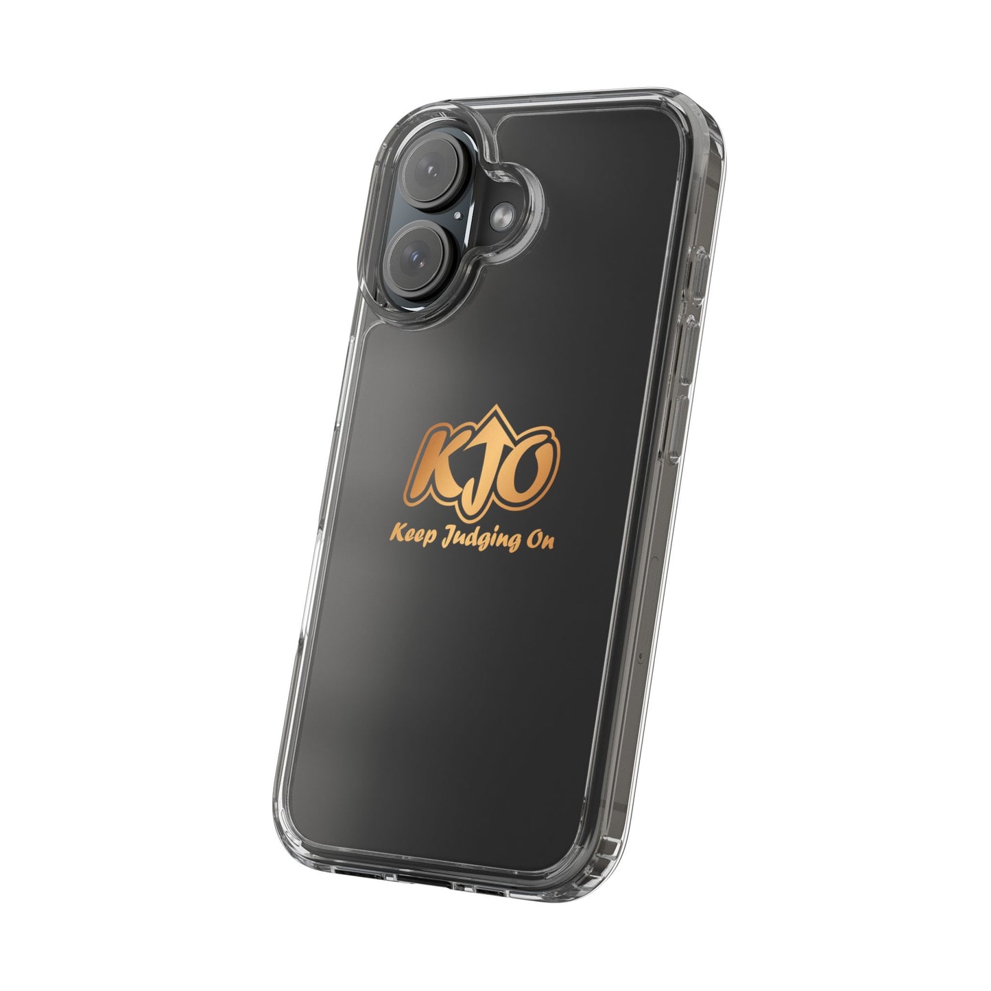 Keep Judging On Custom Clear Phone Case