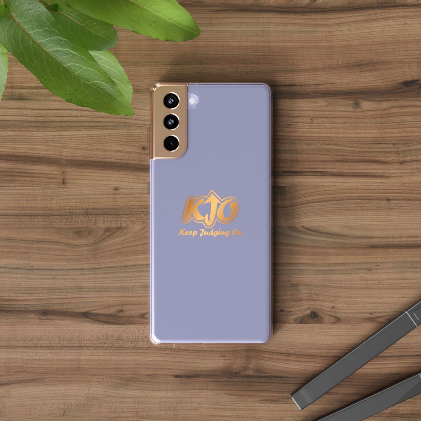 Keep Judging On Custom Clear Phone Case